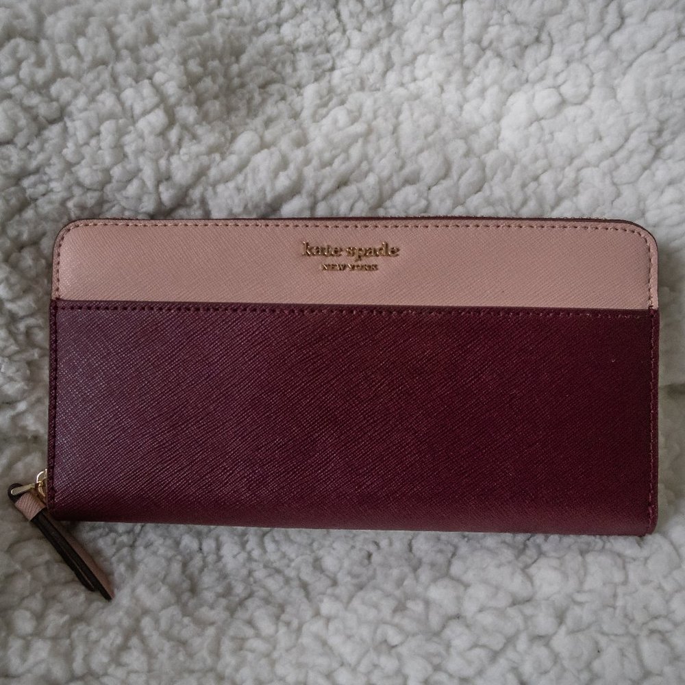 kate spade cameron large continental wallet